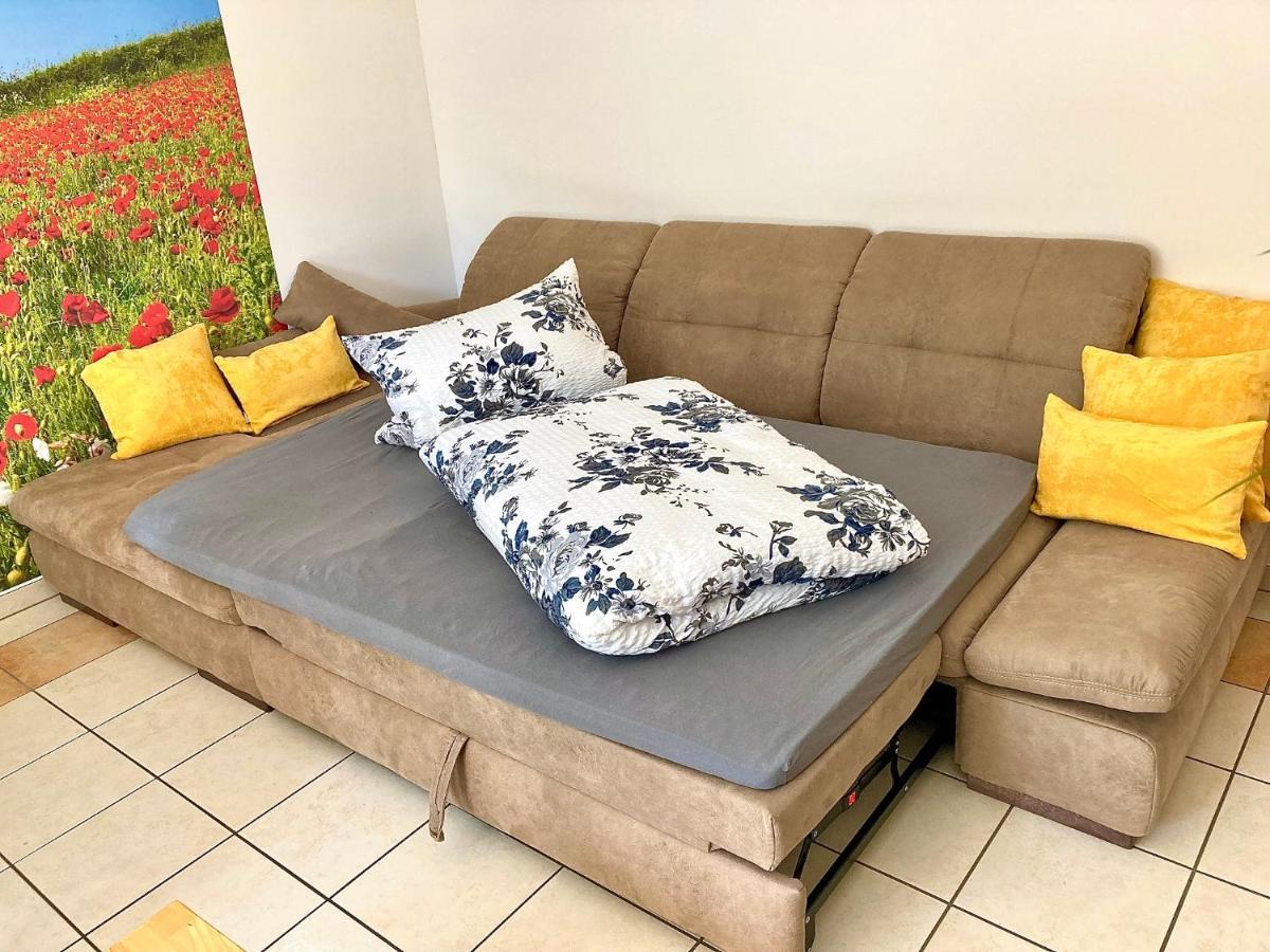 Ferienwohnung Gerne-Da Grossrinderfeld Dış mekan fotoğraf