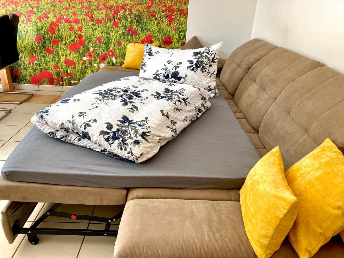 Ferienwohnung Gerne-Da Grossrinderfeld Dış mekan fotoğraf