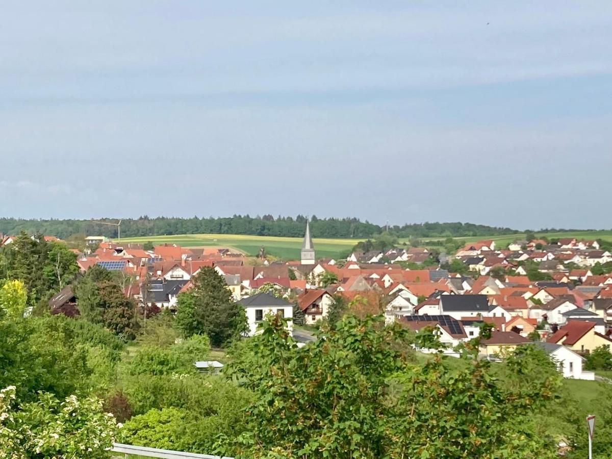 Ferienwohnung Gerne-Da Grossrinderfeld Dış mekan fotoğraf