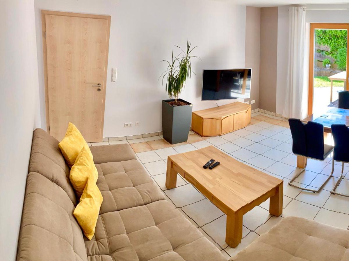 Ferienwohnung Gerne-Da Grossrinderfeld Dış mekan fotoğraf